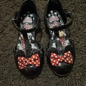 Girl Minnie Mouse heels
